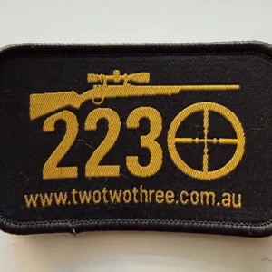 Australian Tactical Embroidery Patch – 223 Fire & Tactical - Logo Branding
